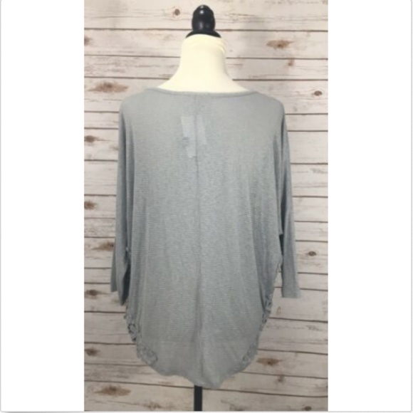 Painted Threads Women's Top L Large 3/4 Dolman - Picture 4 of 6